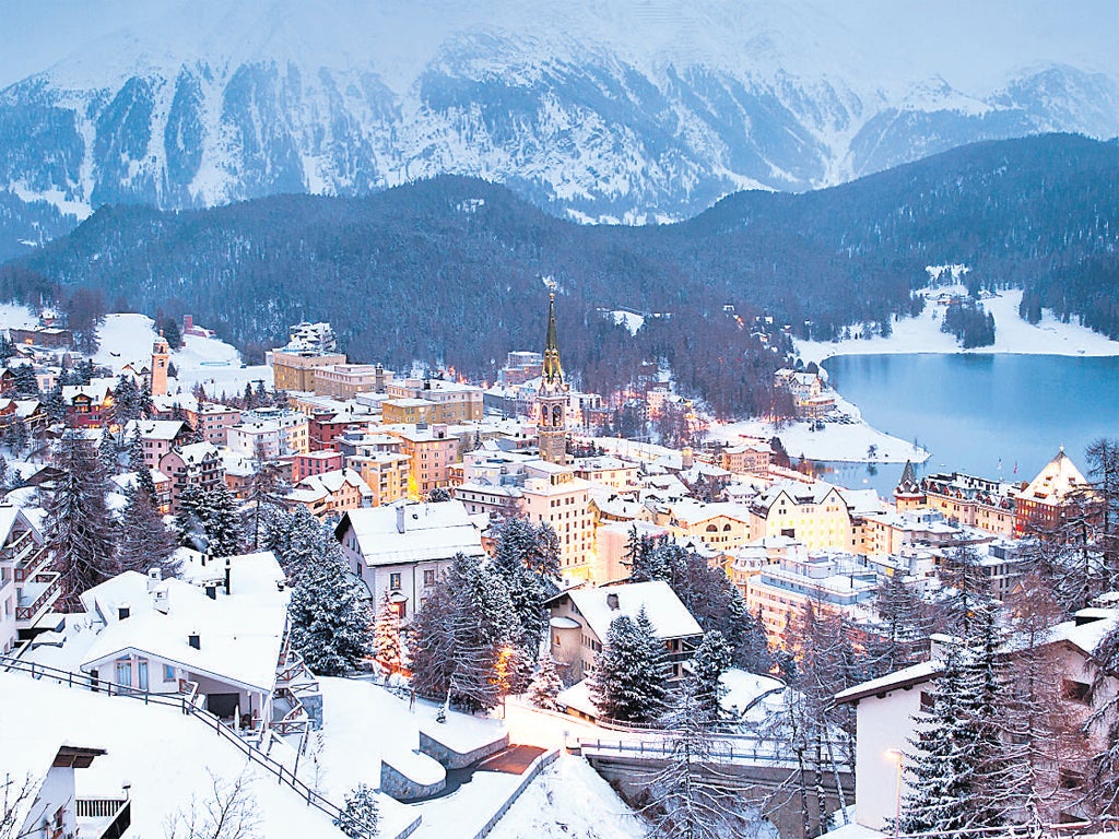 Hip and cool: St Moritz is the place to see and be seen