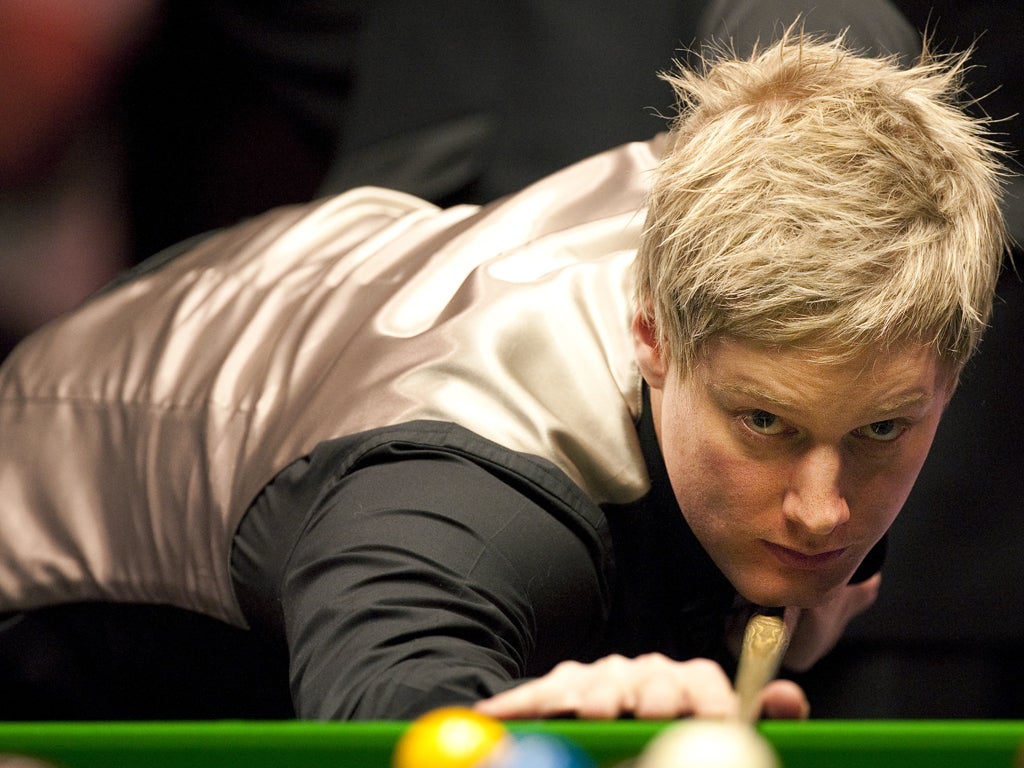 Neil Robertson of Australia