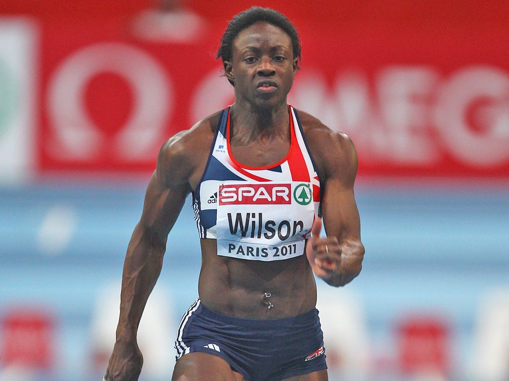 Bernice Wilson failed a drugs test