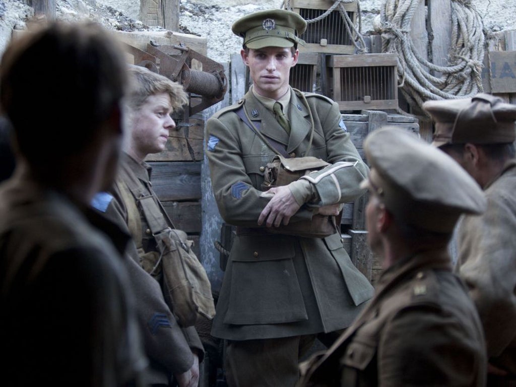 Eddie Redmayne as Stephen Wraysford in the BBC miniseries ‘Birdsong’ (2012)