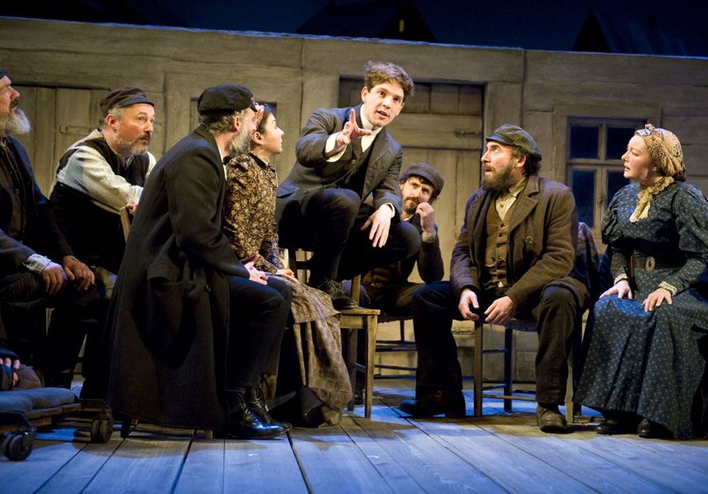 Beyond the Pale: Antony Sher as Jacob, right, in Nicholas Wright’s Travelling Light