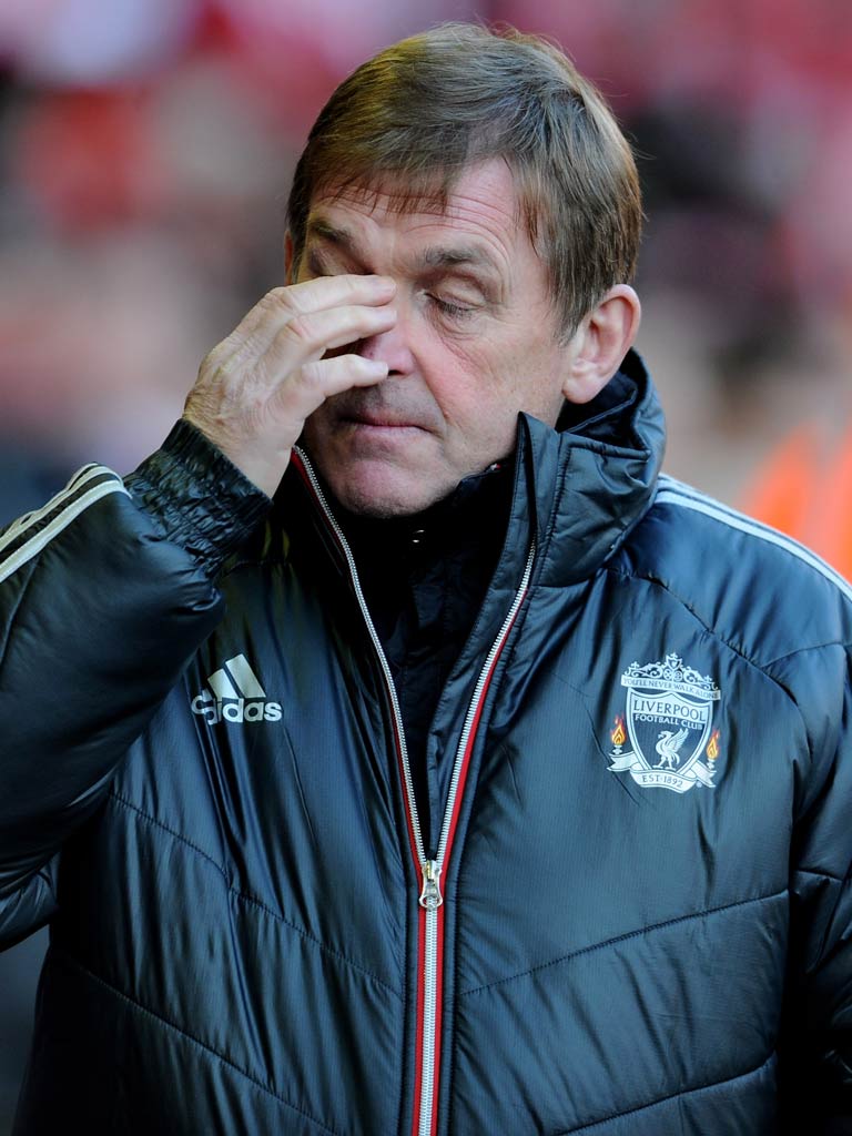 Dalglish was furious with his players after defeat to Bolton