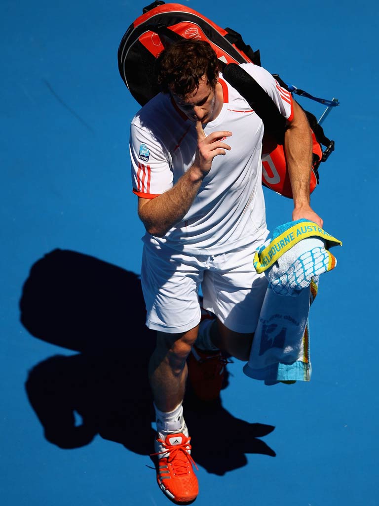 Andy Murray took just 49 minutes to progress