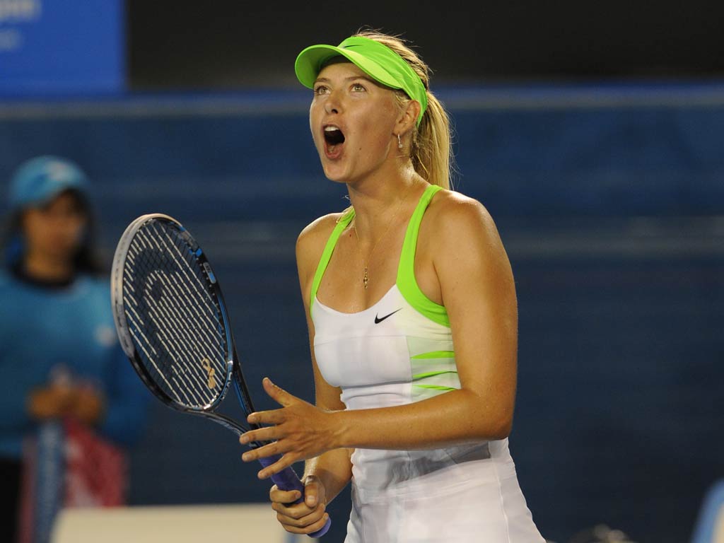 Maria Sharapova has reached the quarter-finals