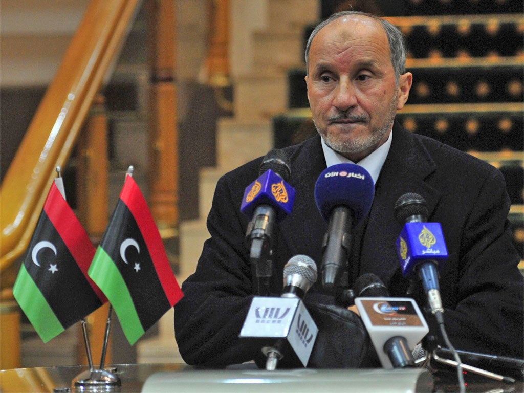 Libya's new leader, Mustafa Abdel Jalil, said the fighting at Bani Walid risked pushing the country to the brink of another civil war