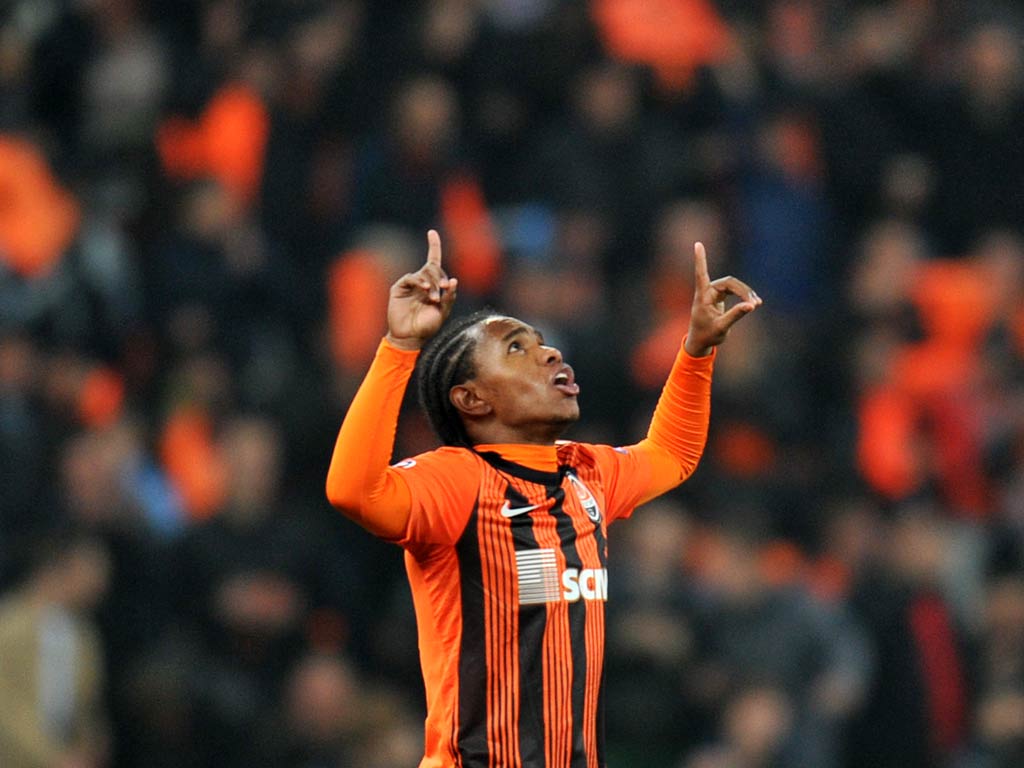 Willian moved to Shakhtar Donetsk as a 19-year-old