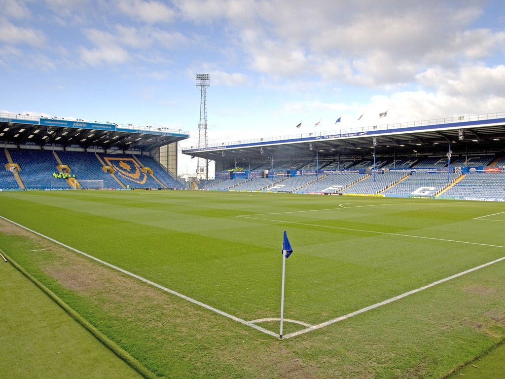Portsmouth's home ground, Fratton Park