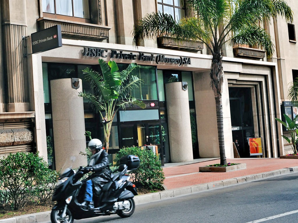 Harry Redknapp had an account - named Rosie47 after his dog - with this Monaco branch of HSBC