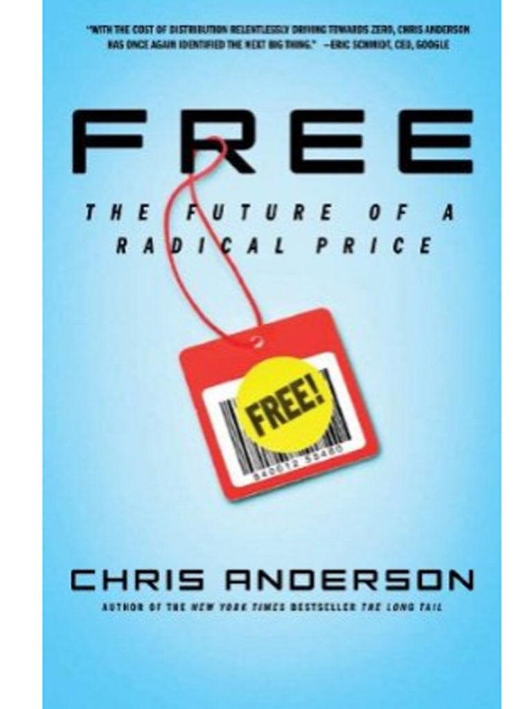 1. Free by Chris Anderson

<p>£8.99, randomhouse.co.uk</p>

<p>Wired's editor-in-chief rose to fame with The Long Tail, an account of the economics of the web. Free looks at how businesses can prosper by offering services for free.</p>