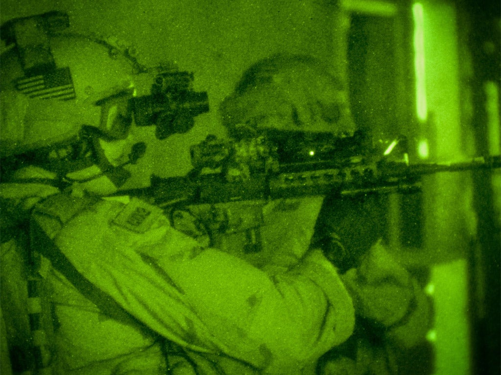 Seal Team Six was parachuted into Somalia undercover of darkness to begin the raid