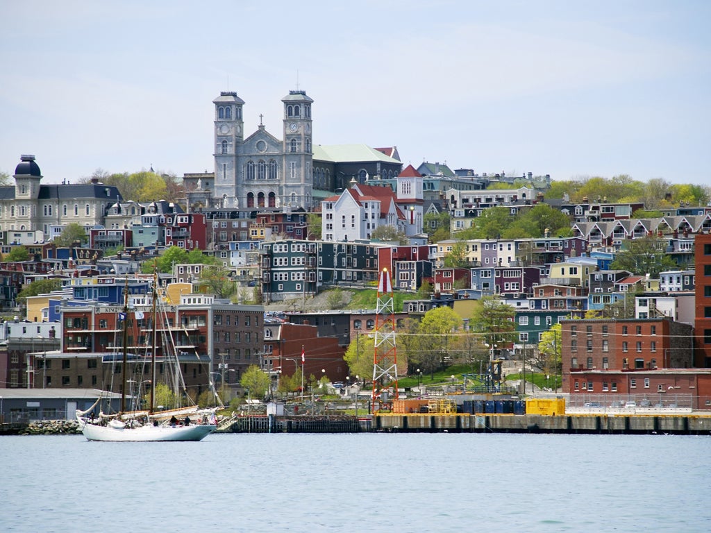 The harbour at St John’s