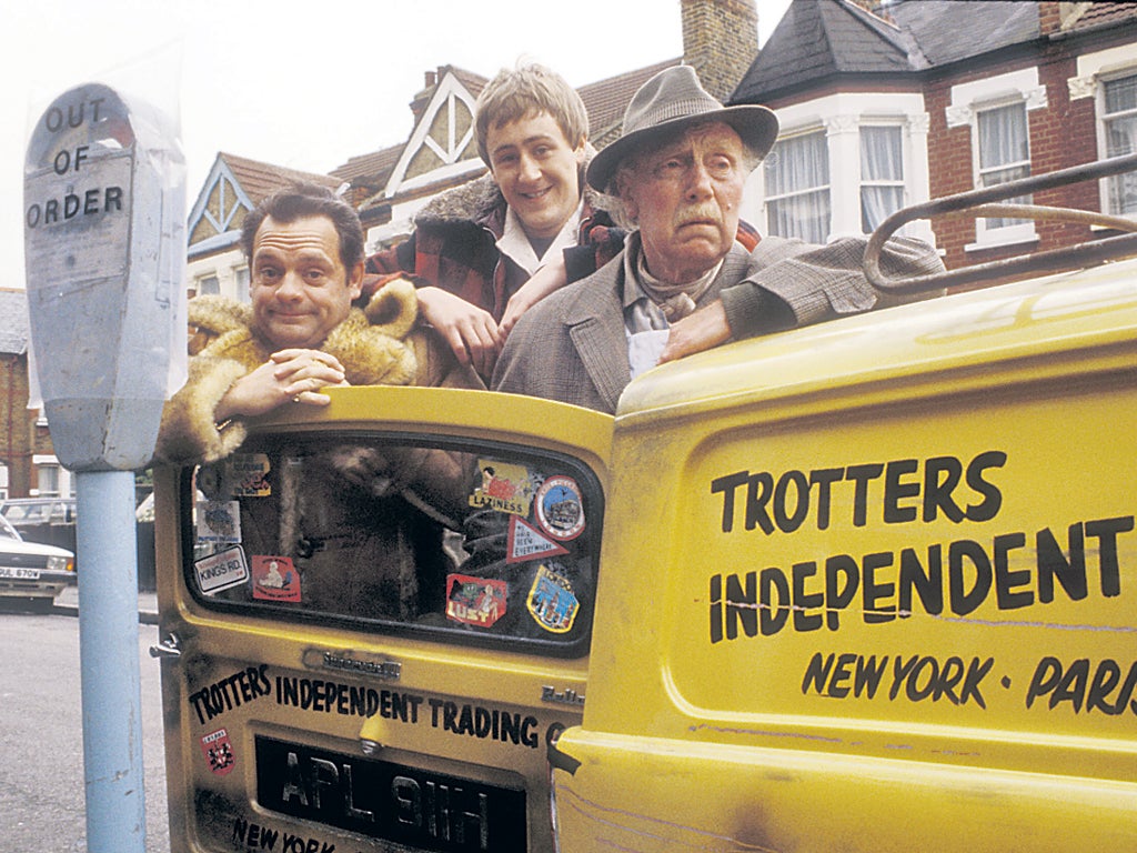 David Jason, Nicholas Lyndhurst and Lennard Pearce