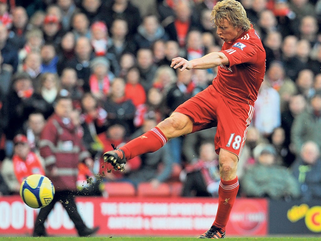 Dirk Kuyt scores his last-gasp winner