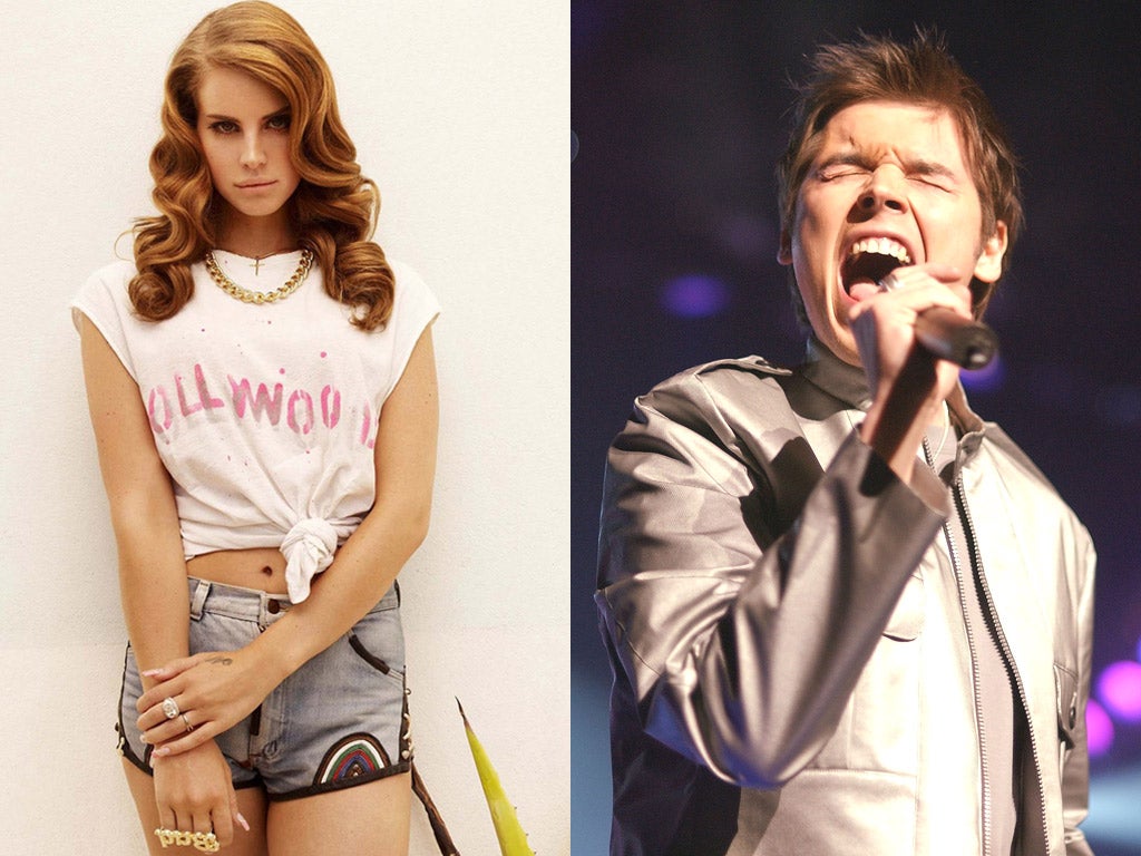 Lana Del Rey (left) and her collaborator, the songwriter David Sneddon