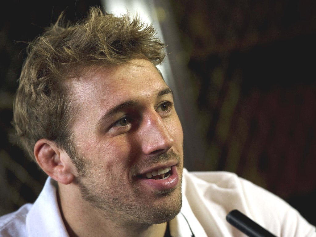 Unheralded flanker Chris Robshaw takes the red rose reins for Six Nations games in Scotland and Italy