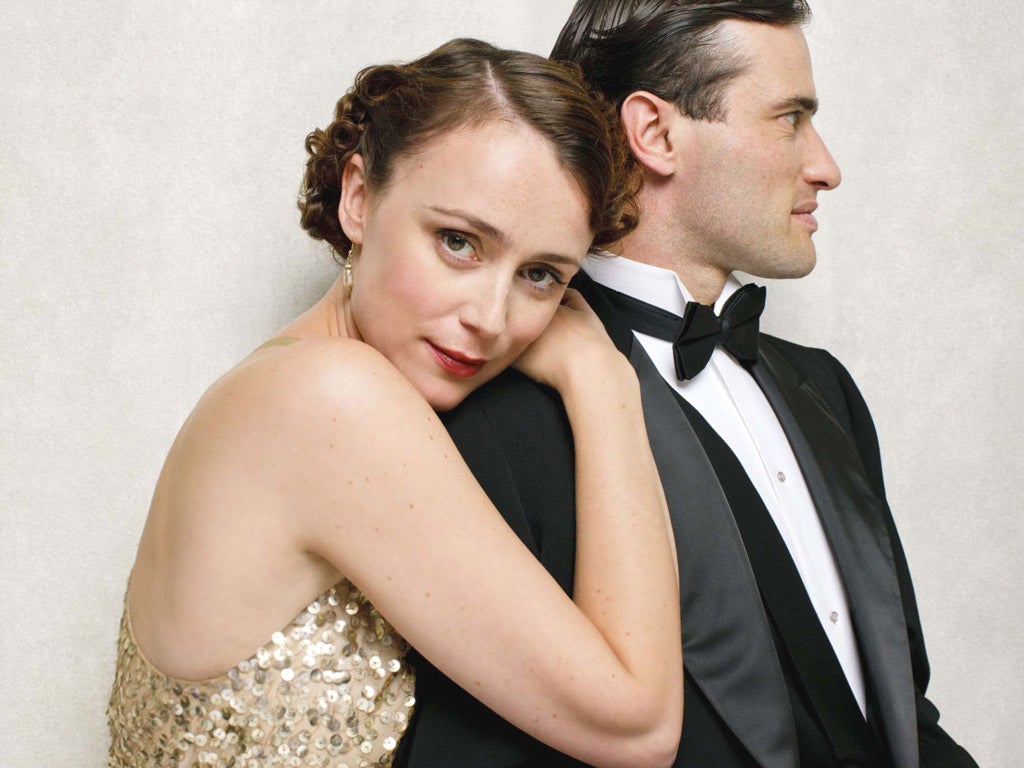 Keeley Hawes and Ed Stoppard in the Upstairs, Downstairs revival