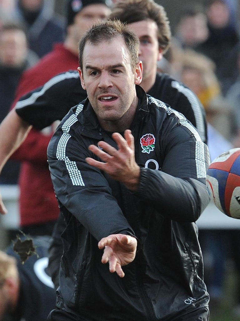 CHARLIE HODGSON: The England fly-half made his debut in 2001 but has won only 36 caps