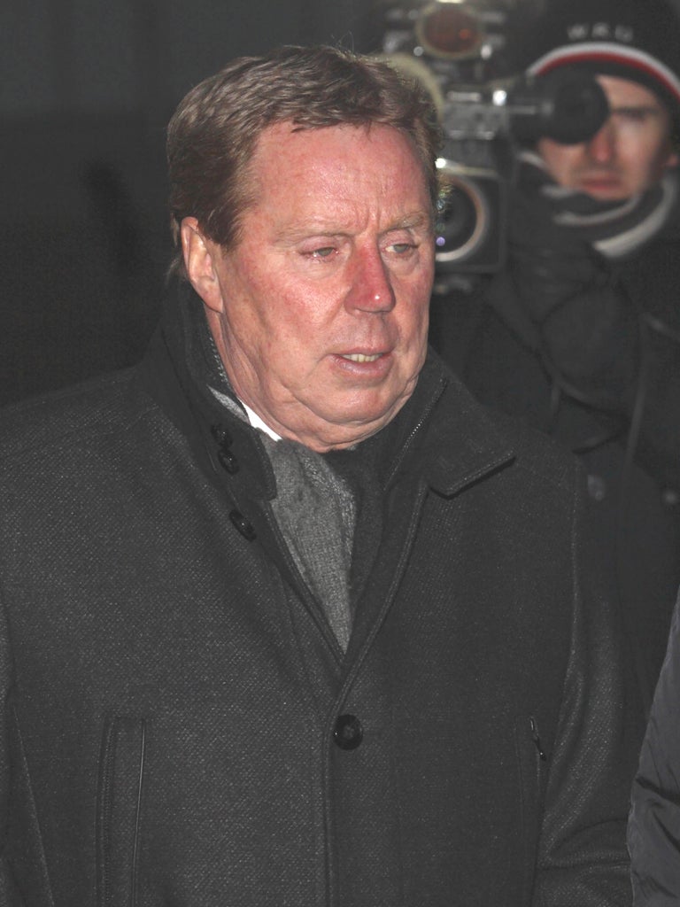 Harry Redknapp leaves Southwark Crown Court yesterday