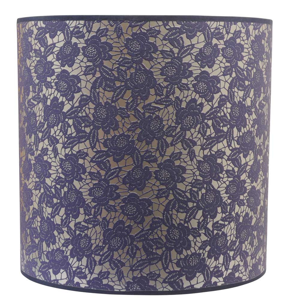 1. Indigo Lace Drum Lampshade

<p>Heal's, £62. Let your delicate style shine through with this paper shade. 08700 240 780, heals.co.uk</p>