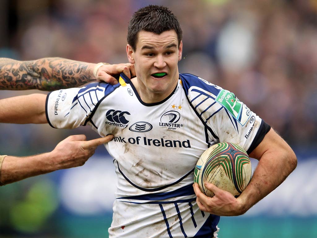 Ireland's Jonathan Sexton in action