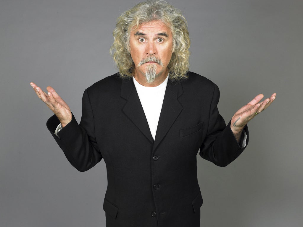 Last week, Billy Connolly was voted the UK's 'most influential stand-up of all time'