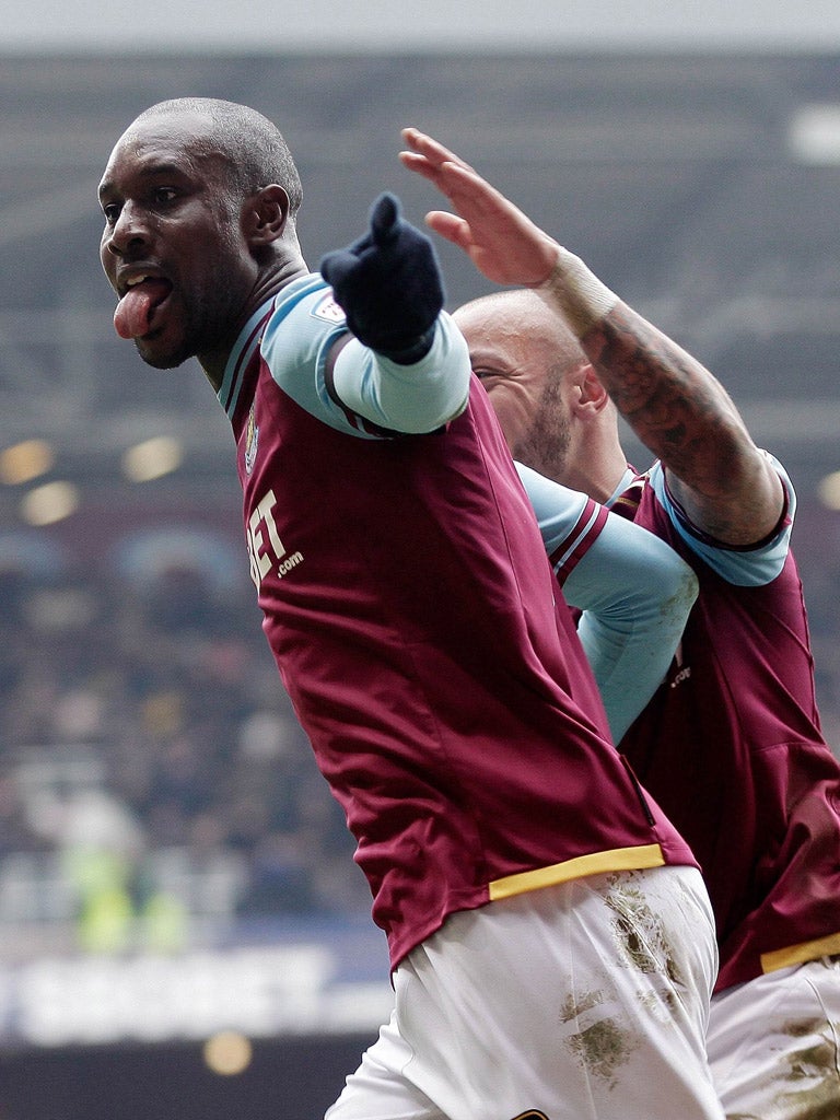 Carlton Cole headed the first goal