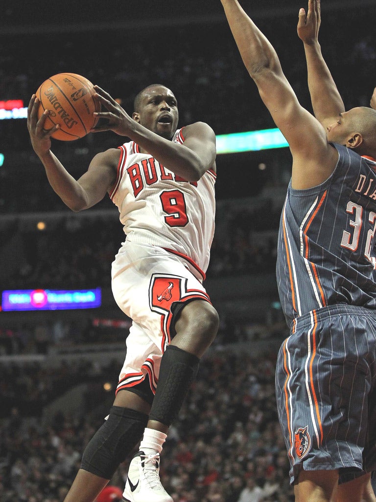 Luol Deng of Great Britain in action for Chicago Bulls