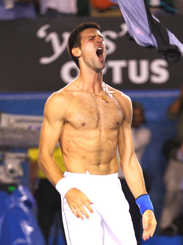 Djokovic’s altitude training has helped him to reach peak fitness