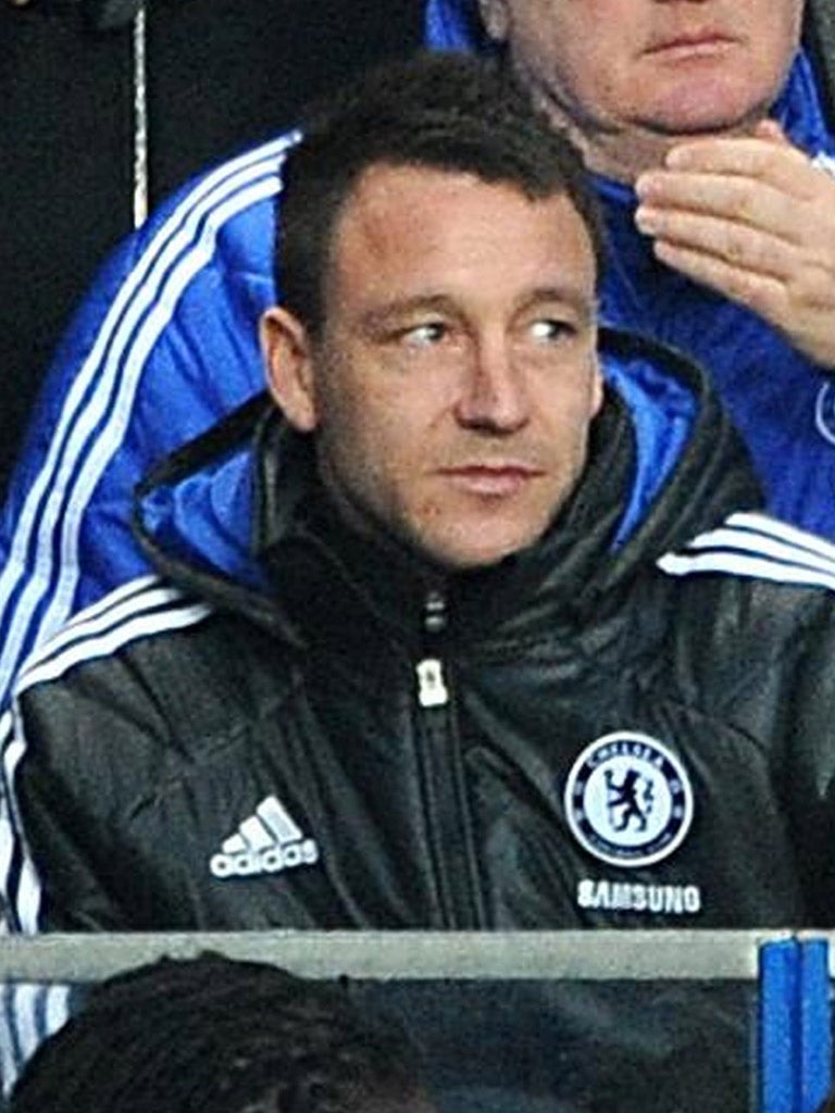 JOHN TERRY: The defender’s place in the England squad is not believed to be under any threat