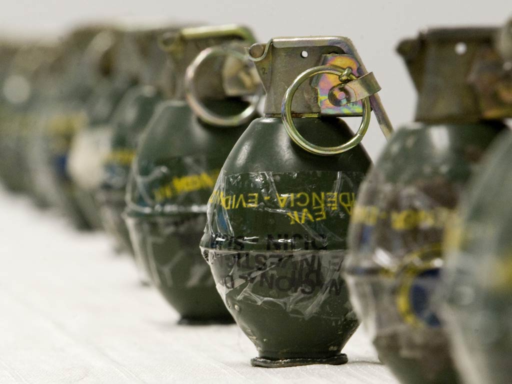 A type of hand grenade