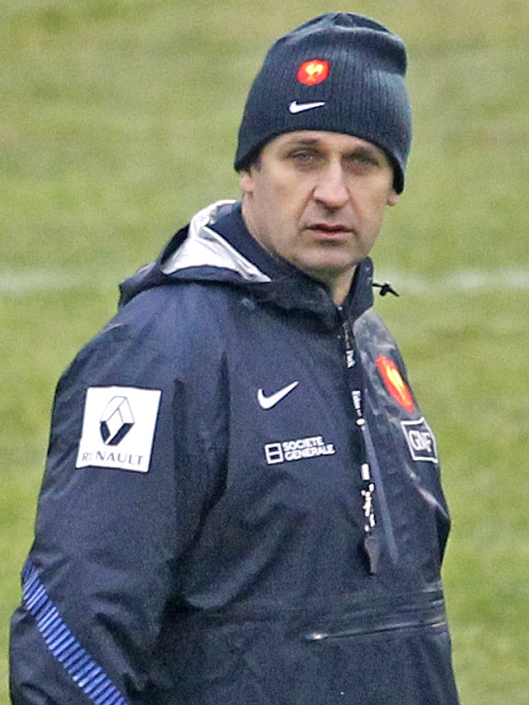 French coach Philippe Saint-André has made four changes in the forwards