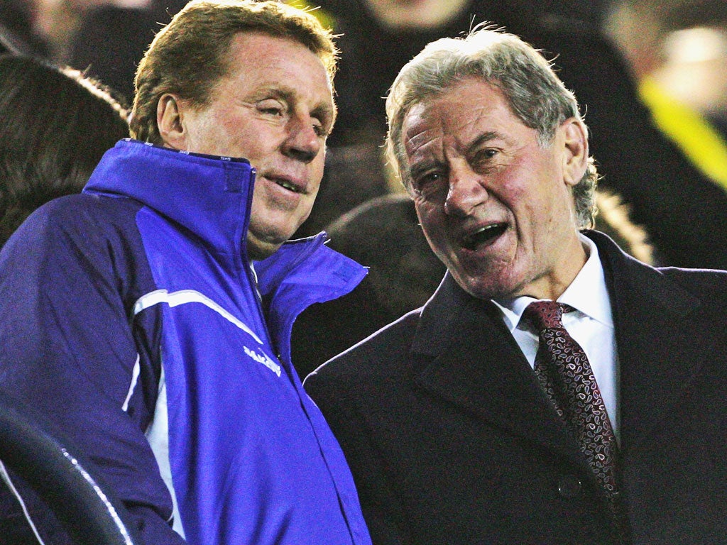 Redknapp and Mandaric at Portsmouth