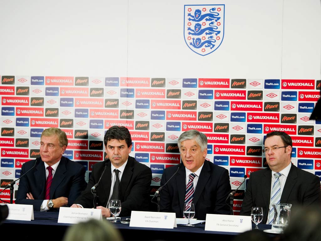 The FA address the media following Fabio Capello's resignation