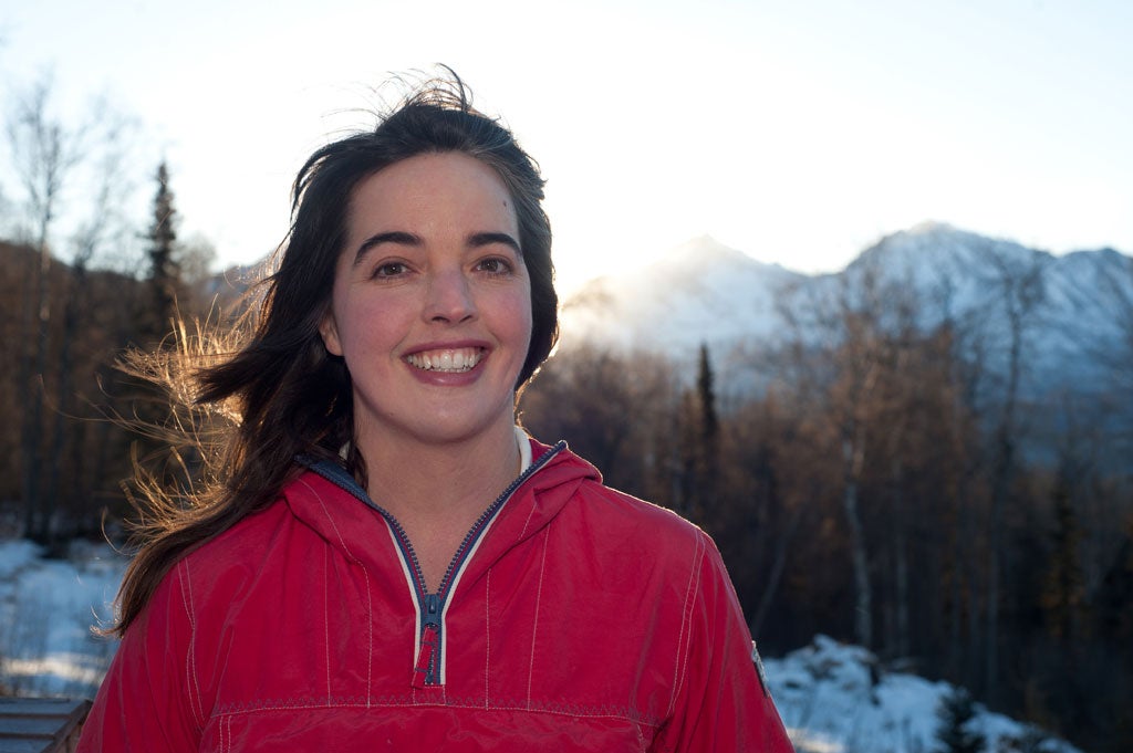 Eowyn Ivey at her home near Chickaloon, Alaska