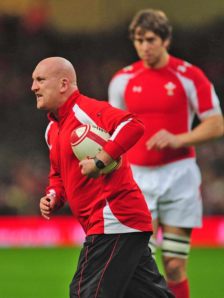 Defence coach Shaun Edwards