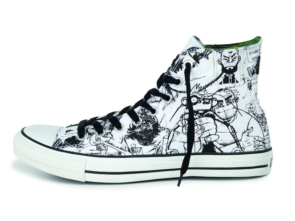 We Love: Chucky Ts - The cartoon band Gorillaz were an obvious choice for a new collaboration with Converse, which sees Murdoc and co. decorating four styles of the canvas high-top shoe. From £45, converse.com