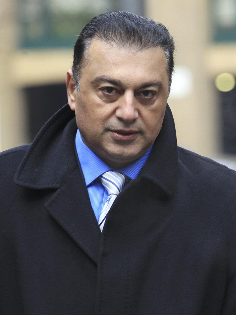 ALI DIZAEI: The Met Police commander had his original conviction quashed last year