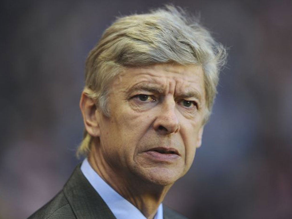 ‘The first trophy is to finish in the top four and that is still possible for us’ Arsene Wenger, Arsenal manager