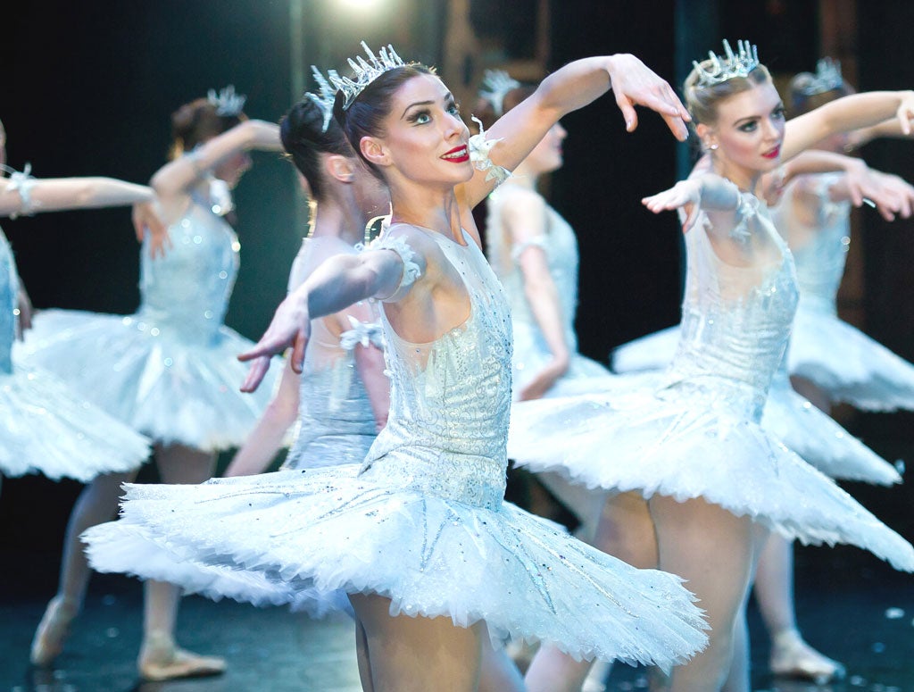 English National Ballet dancers perform The Nutcracker