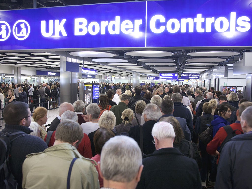 Theresa May ordered that the UK Border Force be
separated from the UK Border Agency