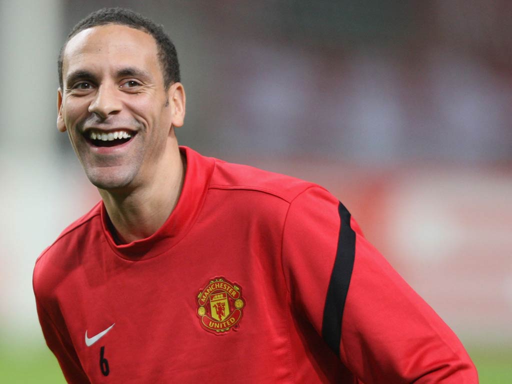 Manchester United defender Rio Ferdinand