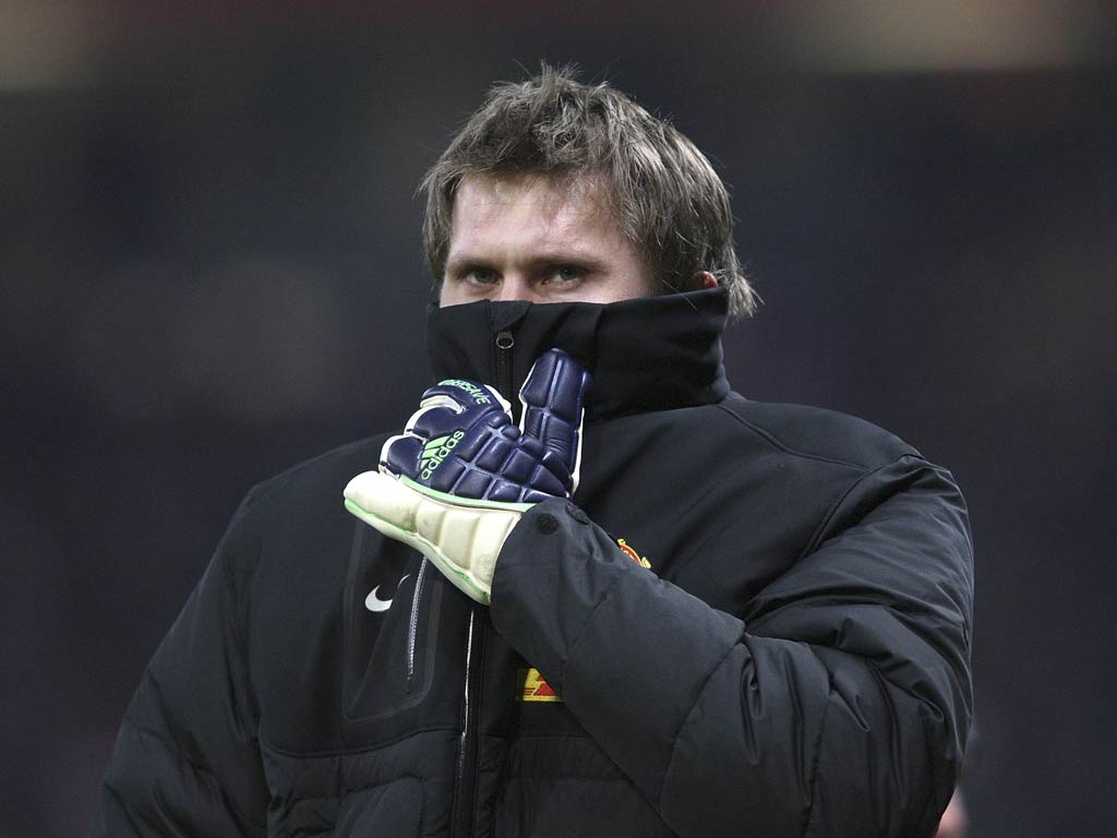 Manchester United stopper Tomasz Kuszczak