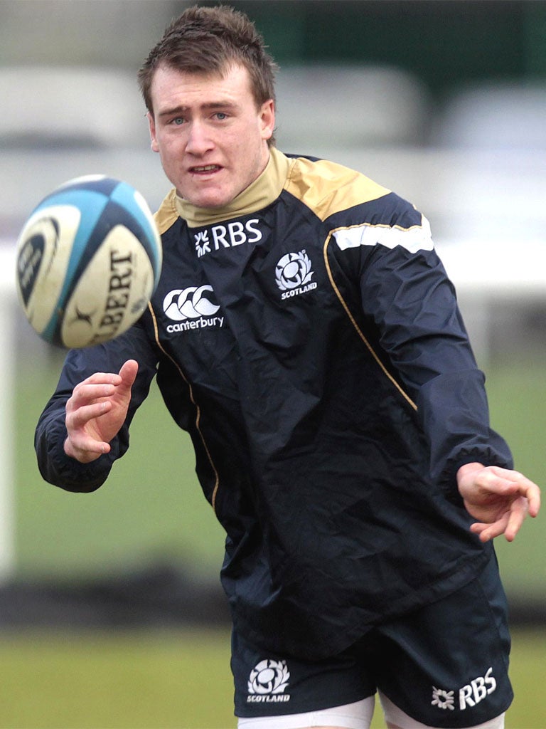 Stuart Hogg made a big impression coming off the bench in Cardiff