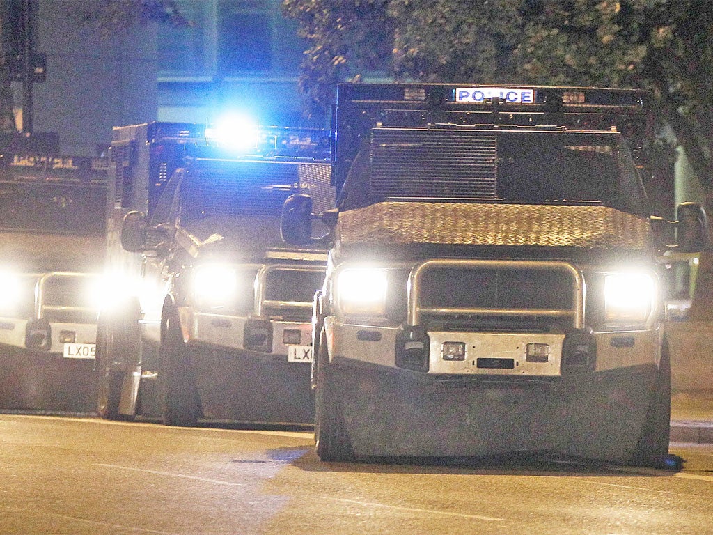 Jenkel vehicles were used during the riots in Britain last year