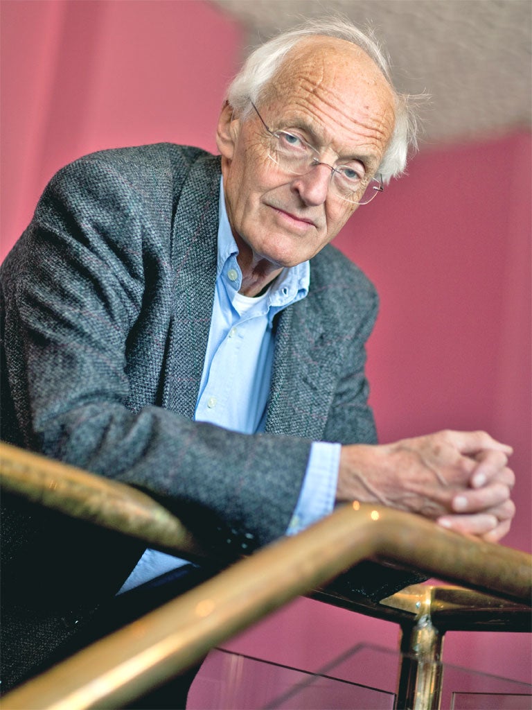 A class act: Frayn has 'an acute comic ear for liberal humbug'
