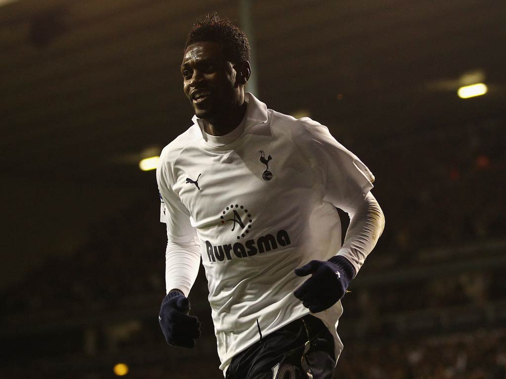 Emmanuel Adebayor will return to his former club