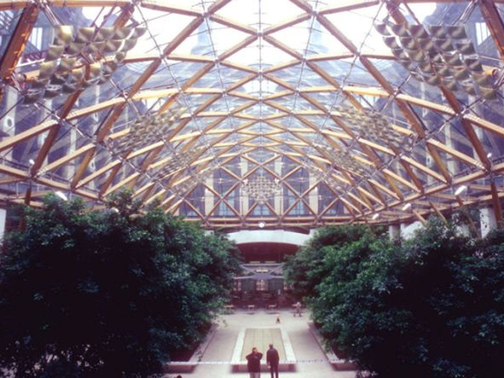 An Evening Standard journalist worked out that the cost of nurturing the 12 trees at Portcullis House over a year, probably exceeds £400,000