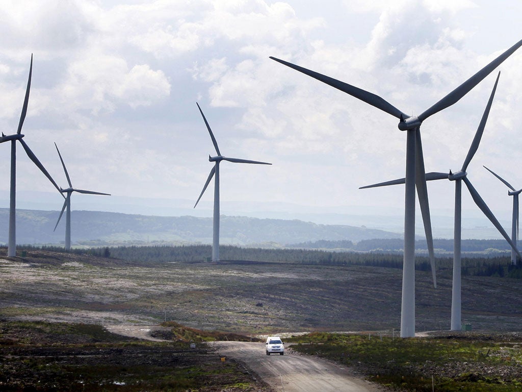 David Cameron announced an intention to remove green levies at today's PMQs