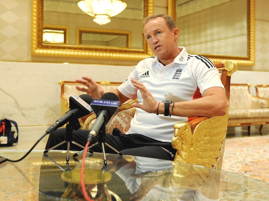 Andy Flower says England (or at least the one-day team) are
now playing spin better