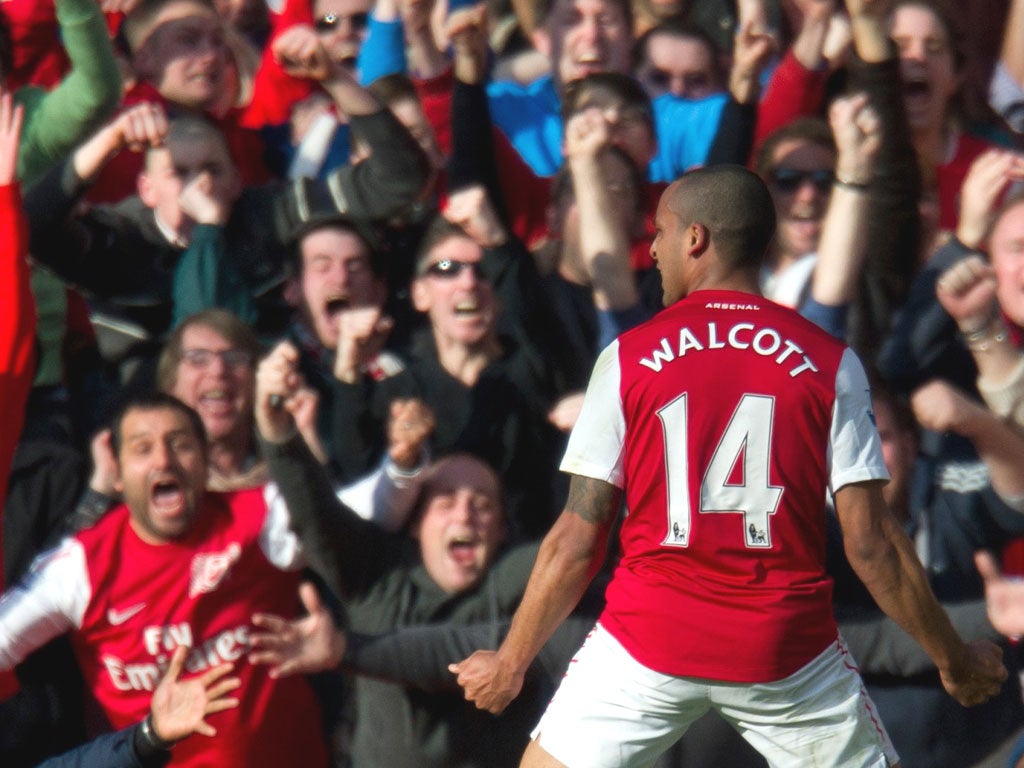 Walcott: 5-2